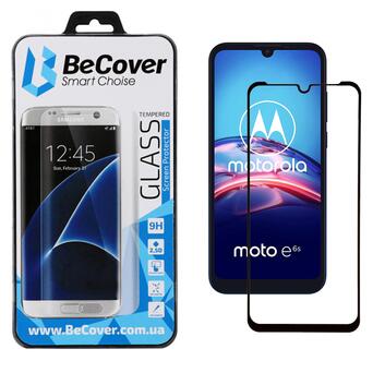 Захисне скло BeCover для Motorola Moto E6s Black (705240) фото №13