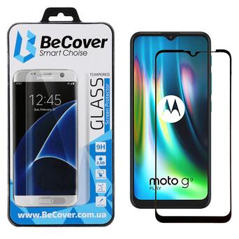 Захисне скло BeCover для Motorola Moto G9 Play Black (705245) фото №11