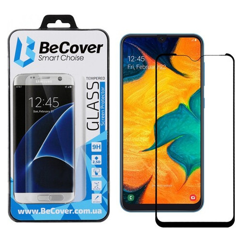 Захисне скло BeCover Samsung Galaxy A31 SM-A315 Black (704798) фото №2