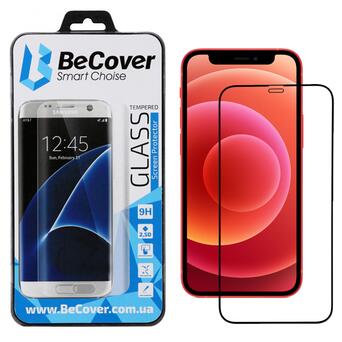 Захисне скло BeCover для Apple iPhone 12 Mini Black (705378) фото №9
