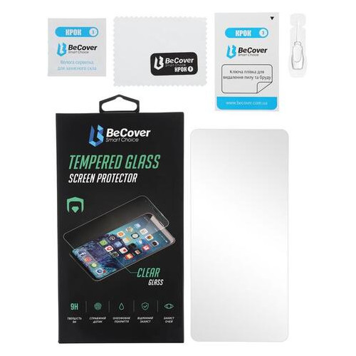 Захисне скло BeCover Premium для Samsung Galaxy A12 SM-A125 Clear (705599) фото №2