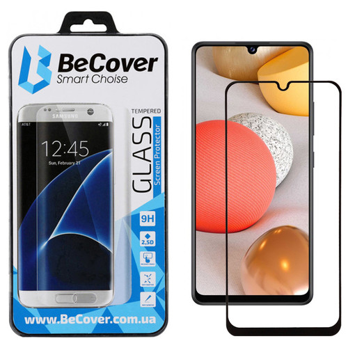 Захисне скло BeCover для Samsung Galaxy A42 SM-A426 Black (705658) фото №2