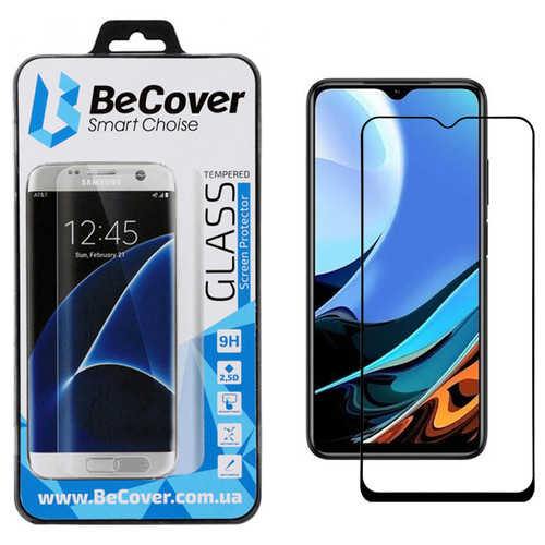 Захисне скло BeCover для Xiaomi Redmi 9T Black (705908) фото №3