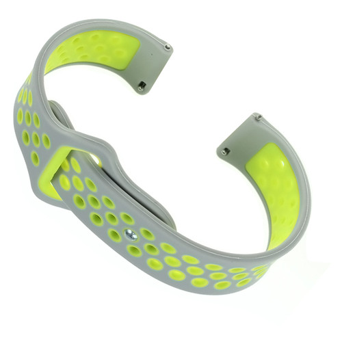 Ремешок Nike Style BeCover для Huawei Watch GT / GT 2 46mm / GT 2 Pro / GT Active / Honor Watch Magic 1/2 / GS Pro / Dream Grey-Green (705798) фото №1