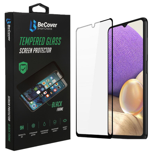 Захисне скло BeCover для Samsung Galaxy A32 5G SM-A326 Black (708251) фото №4