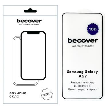 Стекло защитное BeCover 10D Samsung Galaxy A57 SM-A576 Black (714919) фото №1