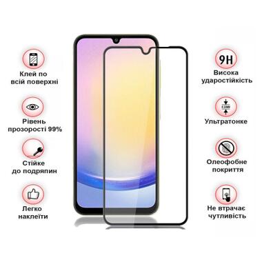 Стекло защитное BeCover Samsung Galaxy A27 SM-A276 Black (714914) фото №3
