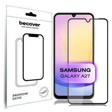 Стекло защитное BeCover Samsung Galaxy A27 SM-A276 Black (714914) фото №1