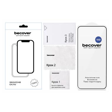 Стекло защитное BeCover 10D Xiaomi 15T Pro Black (715709) фото №2
