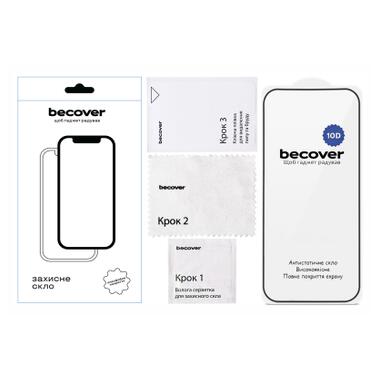 Стекло защитное BeCover 10D Xiaomi 17 Black (715710) фото №2
