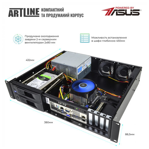 Сервер Artline Business R15 (R15v14) фото №3