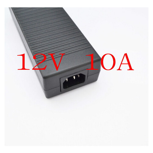 Блок питания адаптер 12V 10A для SMD лент и др (77700159) фото №3