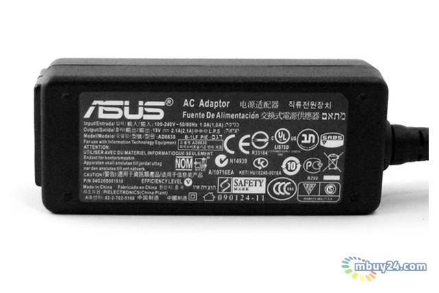 Блок питания для ноутбука Asus 19V 40W 2.1A (2.5*0.8 yellow) фото №2