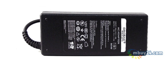 Блок живлення для ноутбука Samsung 19V 90W 4.74A (5.5*3.0 black with pin inside) фото №2