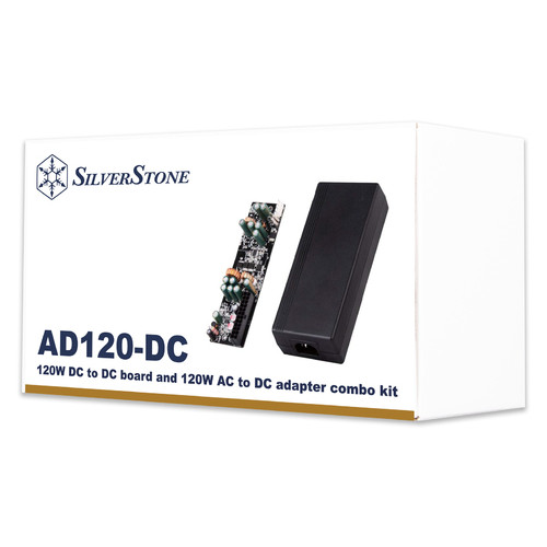 Блок живлення SilverStone AD120-DC (120W), 24 8,3xSATA, 1x4pin, кабель живлення (SST-AD120-DC) фото №16