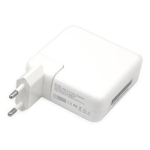 Блок живлення PowerPlant для ноутбуків Apple 220V 20V 61W USB Type-C (AP61HCUSB) фото №1