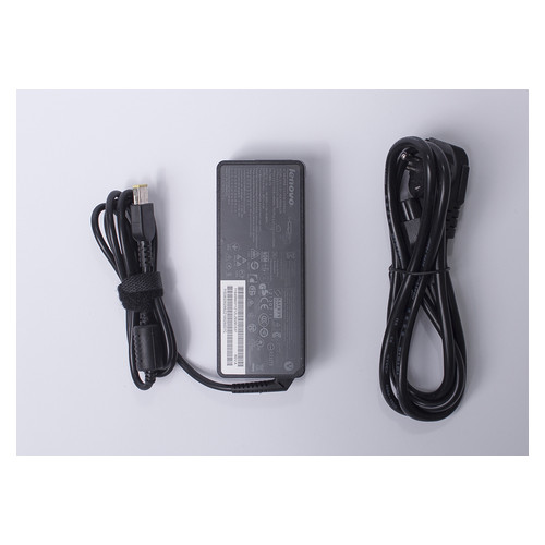 Блок живлення Lenovo 20V, 4.5A, 90W, USB pin (Square 5 Pin DC Plug), black мережевий кабель живлення (410868658) фото №1
