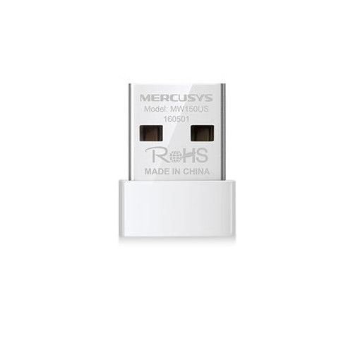 Бездротовий адаптер Mercusys MW150US (N150 USB) фото №1