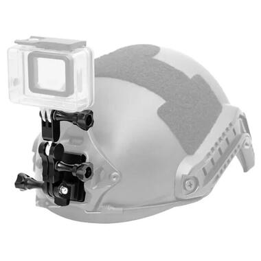 Універсальний адаптер NVG на шолом, металеве кріплення з шарніром для екшн-камер фото №8