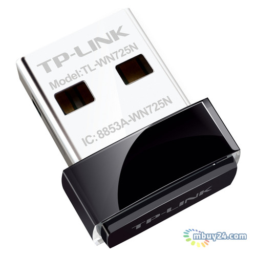 Бездротовий WiFi-адаптер TP-Link USB TL-WN725N фото №5