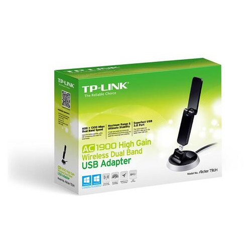 Бездротовий адаптер TP-Link Archer T9UH (AC1900, USB 3.0, 1 антенна) фото №3