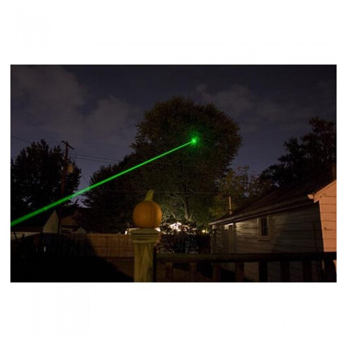 Зелена лазерна указка LASER POINTER 500 mW, Black фото №4