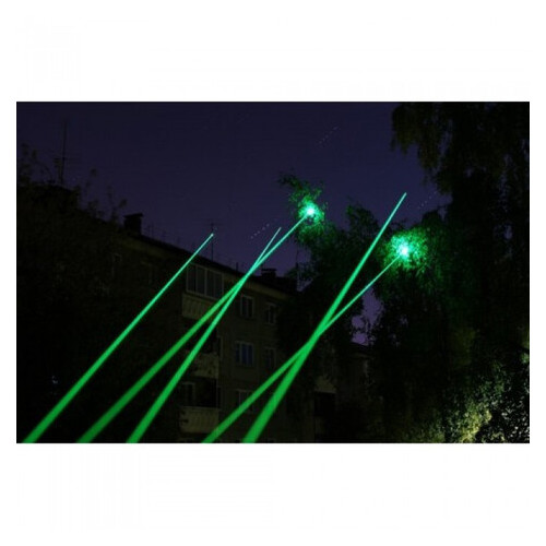 Зелена потужна лазерна указка Laser 303 GreenLaser, Black фото №4
