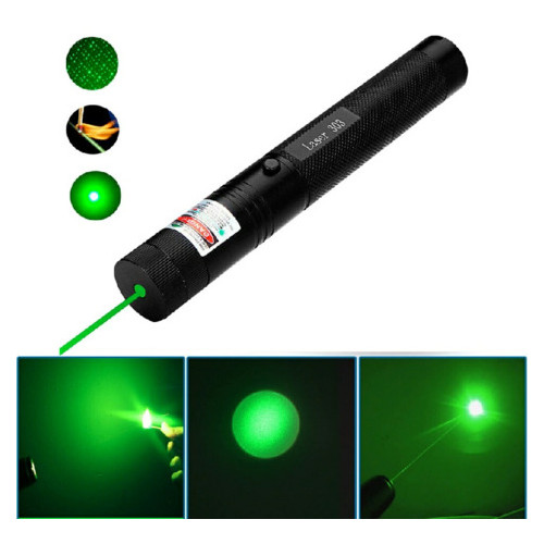 Лазерна указка лазер Green Laser Pointer 303 зелена фото №2