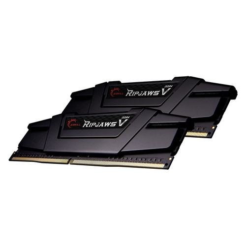 Пам'ять для сервера DDR4 2х8GB/4000 G. Skill Ripjaws V Black (F4-4000C18D-16GVK) фото №2