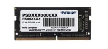 Пам'ять для ноутбука Patriot DDR4 2666 4GB (PSD44G266681S) фото №1