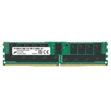 Модуль пам'яті для сервера Micron DDR4 RDIMM 16GB 1Rx4 3200 CL22 (8Gbit) (MTA18ASF2G72PZ-3G2R1) фото №1