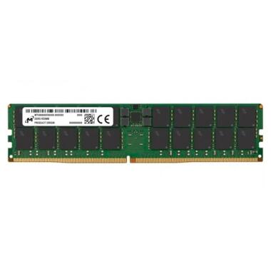 Модуль пам'яті для сервера Micron DDR5 RDIMM 64GB 2Rx4 4800 CL40 (16Gbit) (Single Pack) (MTC40F2046S1RC48BR) фото №1