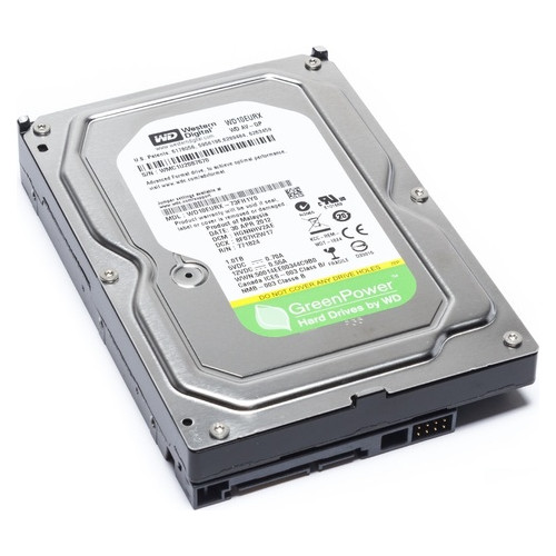Жесткий диск 3.5 1TB Western Digital AV-GP IntelliPower 64MB SATAIII (WD10EURX) Ref фото №4