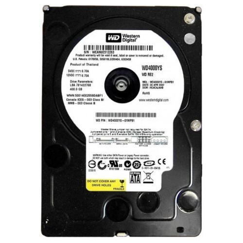 Жорсткий диск 400GB WD 7200prm 16MB (WD4000YS) фото №1