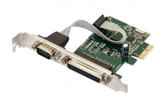PCI-E Контролер 1xLPT 1xCOM (RS232) WCH CH382L RTL (B00332) фото №1
