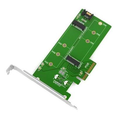 Контролер Maiwo Multi-Size PCIex4 & SATA to M.2 (M-Key або B-key) SSD (45774) фото №1