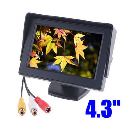 Монітор автомобільний авто TFT LCD екран 4,3 (77703486) фото №3