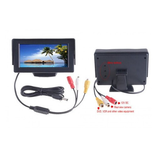 Монітор автомобільний авто TFT LCD екран 4,3 (77703486) фото №1