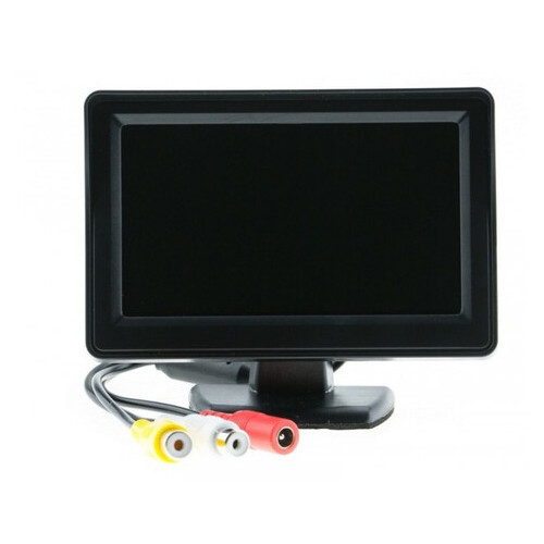 Монитор автомобильный UKC TFT LCD 4,3 для двух камер фото №4