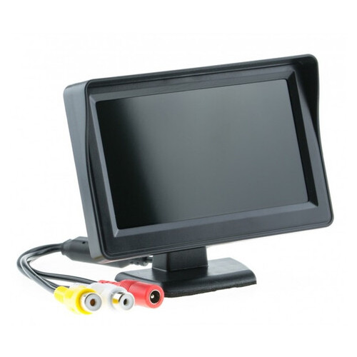 Монитор автомобильный UKC TFT LCD 4,3 для двух камер фото №1