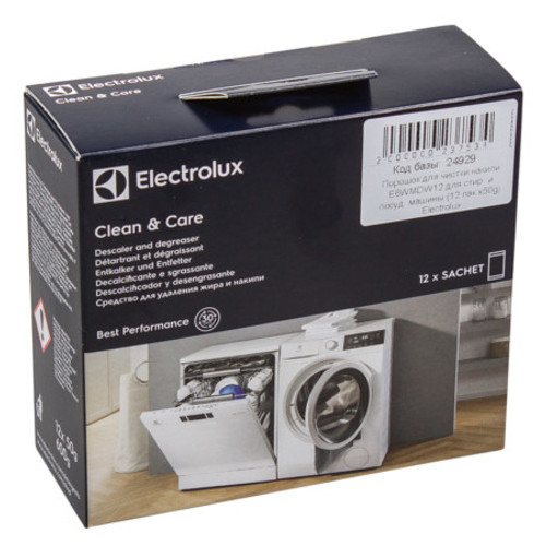 Порошок для чищення накипу Electrolux E6WMDW12 для пральної та посудомийної машини 902979919 (9029798072) фото №1