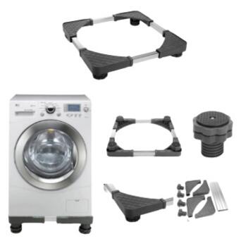 Набір для переміщення меблів пральної машини та холодильника на колесах чорний (ZXM-8010_465) фото №5