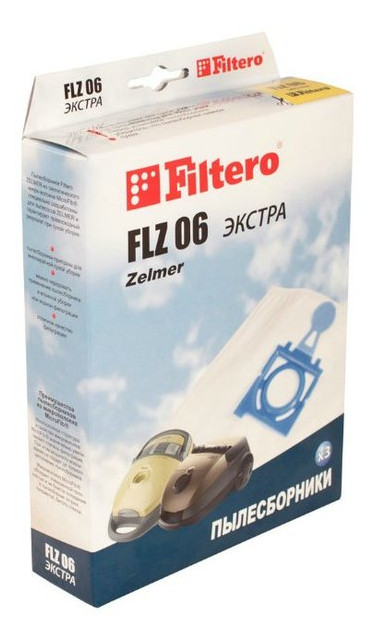 Тканинні мішки Filtero FLZ 06 (3) Екстра фото №2