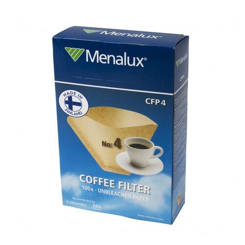 Фільтри для кавоварок MenaLux CFP4 100 шт фото №1