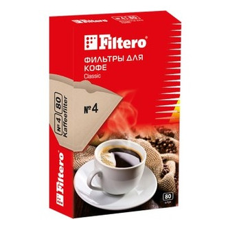 Фільтри для кавоварок Filtero Classic №4 фото №1