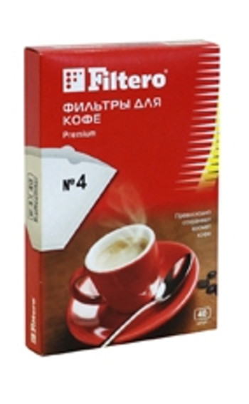Фільтри для кавоварок Filtero Premium №4 фото №1