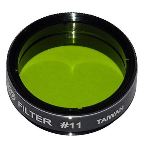 Фільтр кольоровий GSO №11 (жовто-зелений), 1.25'' (AD058) фото №1