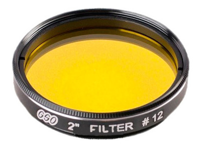 Фільтр кольоровий GSO №12 (жовтий), 2'' (AD119) фото №1