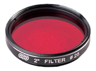 Фільтр кольоровий GSO №25 (червоний), 2'' (AD121) фото №1