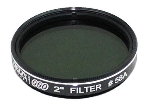 Фільтр кольоровий GSO №58А (жовто-зелений), 2'' (AD113) фото №1